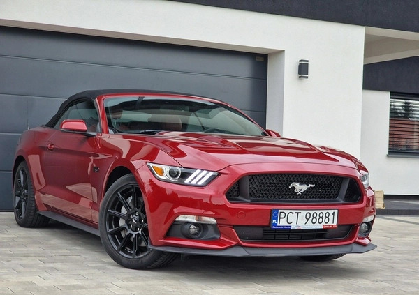 Ford Mustang cena 147900 przebieg: 94500, rok produkcji 2016 z Siemiatycze małe 211